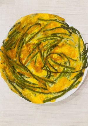 A picture of Asparagus Frittata.
