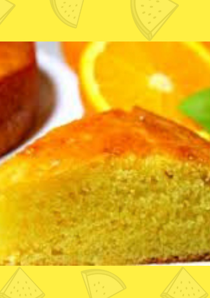 Una foto de Bizcocho esponjoso de naranja