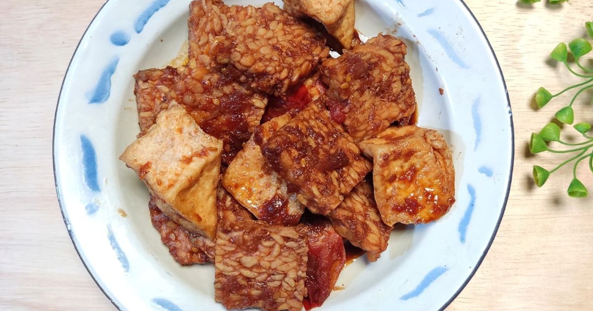Tahu Tempe Kecap (untuk anak)