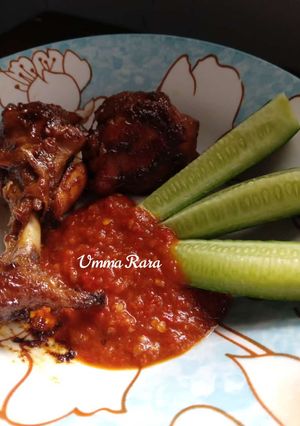 Foto resep (40) Ayam Bakar Bumbu Instan (+Sambal)