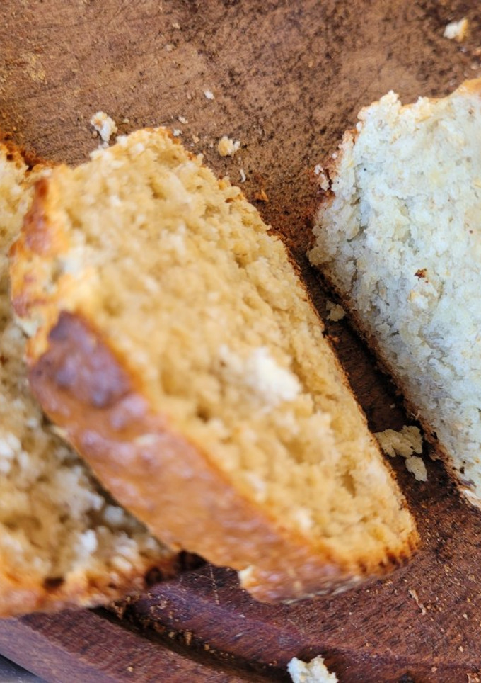 Una foto de Budín de avena y banana