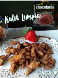 Foto resep Kripik Kulit Lumpia Chocolatos
