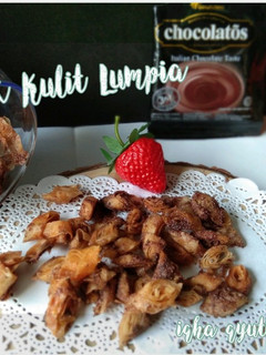 Foto resep Kripik Kulit Lumpia Chocolatos