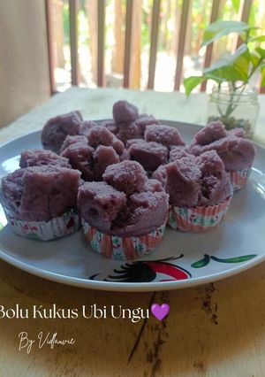Foto resep Bolu Kukus Ubi Ungu 💜