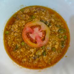 A picture of Chicken qeema.