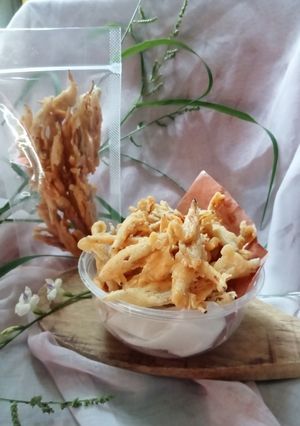 Foto resep Bunga pisang goreng tepung