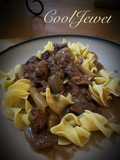 Mom’s Beef Stroganoff (Crockpot)