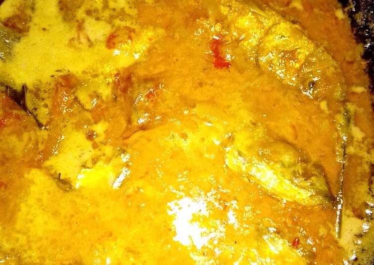 Bahan mengolah Bandeng masak santan Lezat