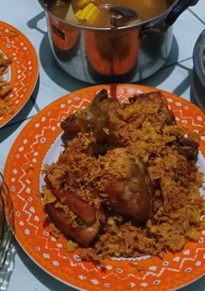 Foto resep Ayam goreng keremes