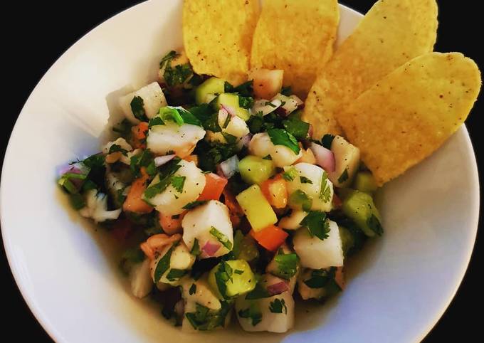 Simple Way to Prepare Homemade Fish and Shrimp Ceviche