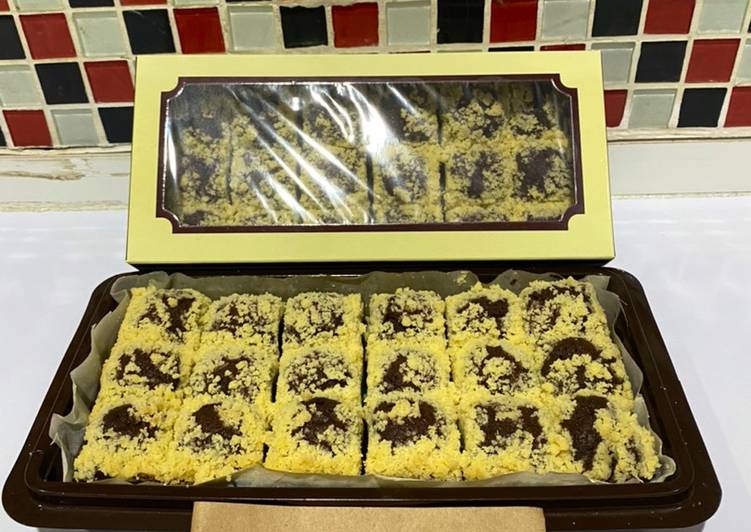 Resep Streusel Banana Brownies Enak dan Antiribet