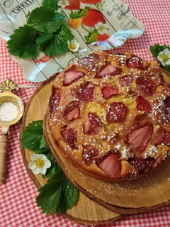 Foto di Torta con le fragole