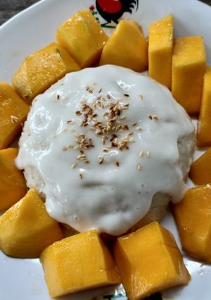 Foto resep 101. Mango Sticky Rice