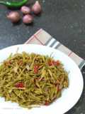 Tumis Daun Pepaya, tidak pahit!