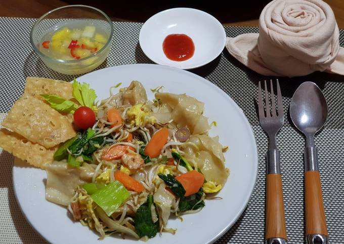 Resep: Pangsit Goreng LeGino♡ Menu Enak