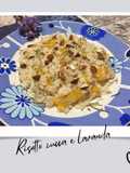 Risotto zucca e lavanda 😋