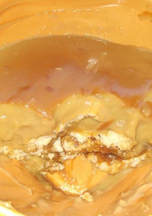 Una foto de Postre de dulce de leche