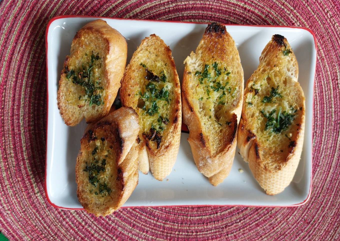 Garlic Baguette Bread 🥖🧄