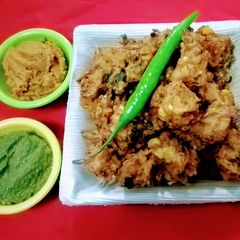 Cauliflower pakoda A picture of Cauliflower pakoda.