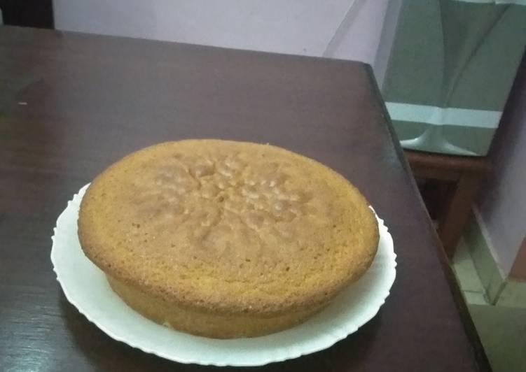 Vanilla sponge cake