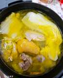 娃娃菜蛤蜊雞湯