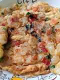 ไข่เจียวกุ้งทรงเครื่อง