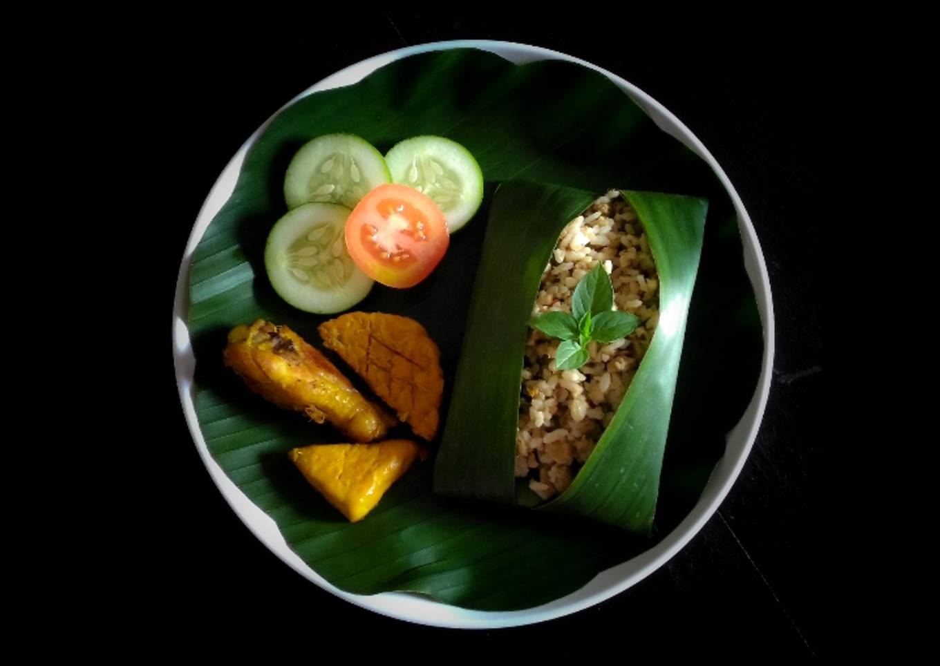 Nasi Tutug Oncom khas Sunda