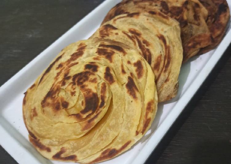 Langkah Mudah Untuk Membuat 41 Roti Maryam Berserat Yang Lezat Sekali Resep Spatula