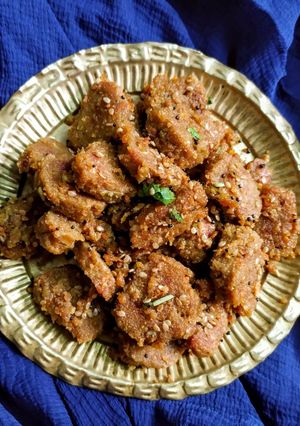 A picture of Oats Mix Veg Muthiya.