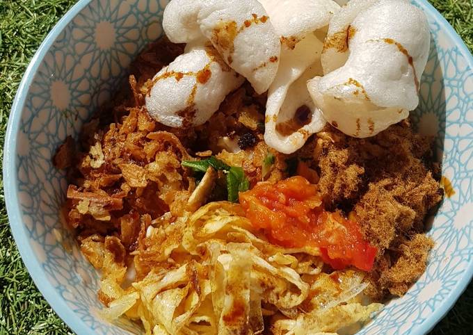 Bubur Ayam Wangi Gurih dan Super Simple