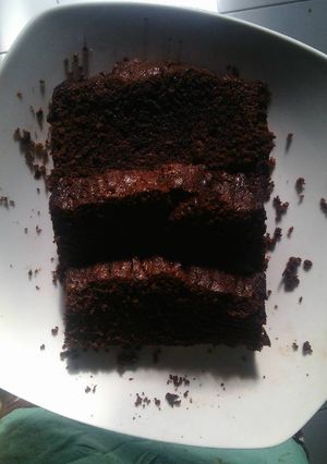Foto resep Double Choco Brownies