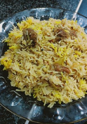 A picture of Mutton pulao.