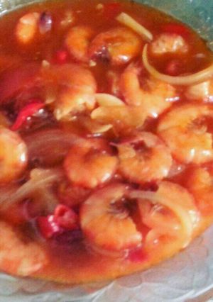 Foto resep Udang asam manis pedas
