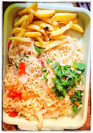 A picture of Indomie.