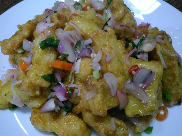 Cara Gampang Menyiapkan Resep  Ikan Dori Goreng Tepung Sambal Matah yang Bikin Ngiler, Enak Banget