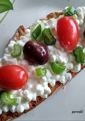 Φωτογραφία της συνταγής Μπρουσκέτα με Cottage Cheese