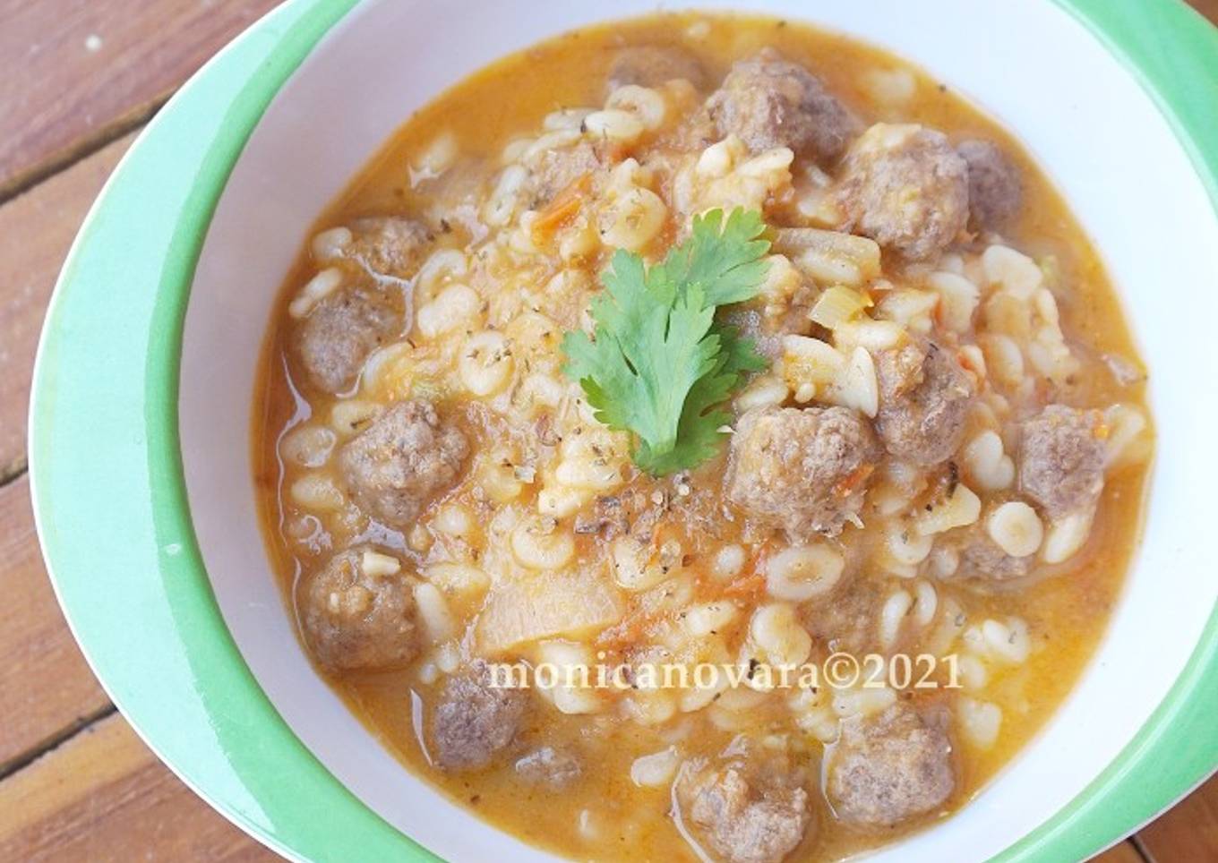 Beef & Tomato Alphabet Soup (MPASI 1th+)