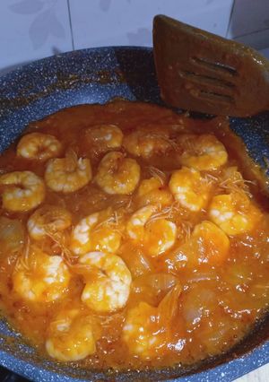 Foto resep Udang Asam Manis