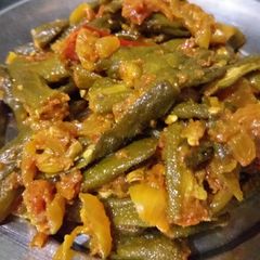 A picture of Masala Bhindi.