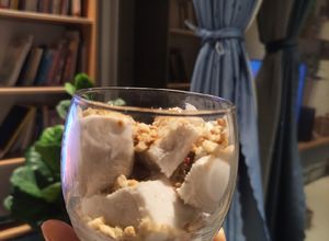 Hình của món Kem dừa.