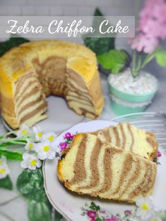 Foto resep Zebra Chiffon Cake