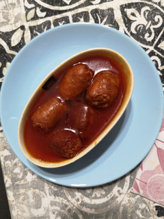 Una foto de Chorizos a la sidra