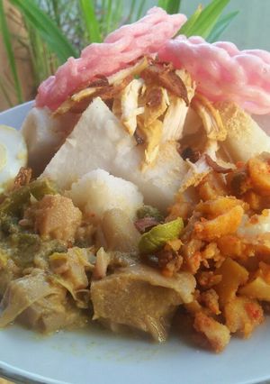 Foto resep Kupat Sayur Lebaran