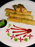 Veg Paneer Cheese Cigar Rolls