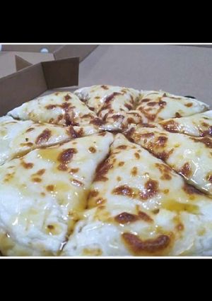 صورة لوصفة عش البلبل او فطيرة لبنه بعسل