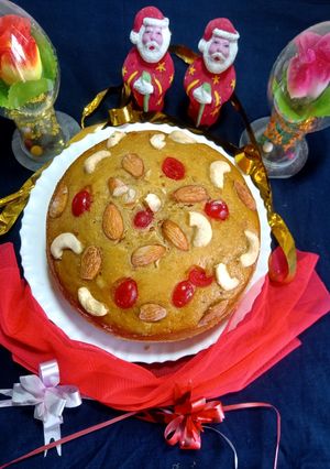 ক্রিসমাস কেক (Christmas cake recipe in Bengali) রেসিপির প্রধান ছবি