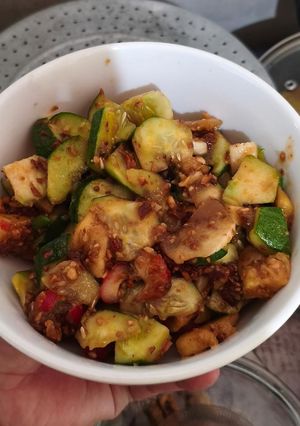 Foto resep Rujak buah ulek