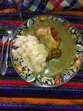 Pollo en jocon guatemalteco
