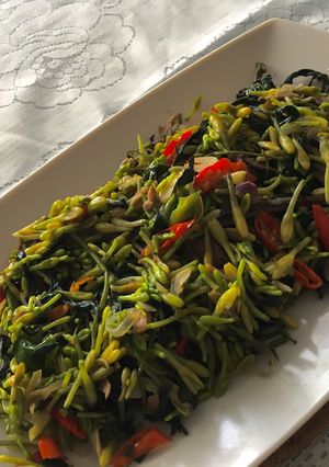 Foto resep Tumis Bunga Pepaya