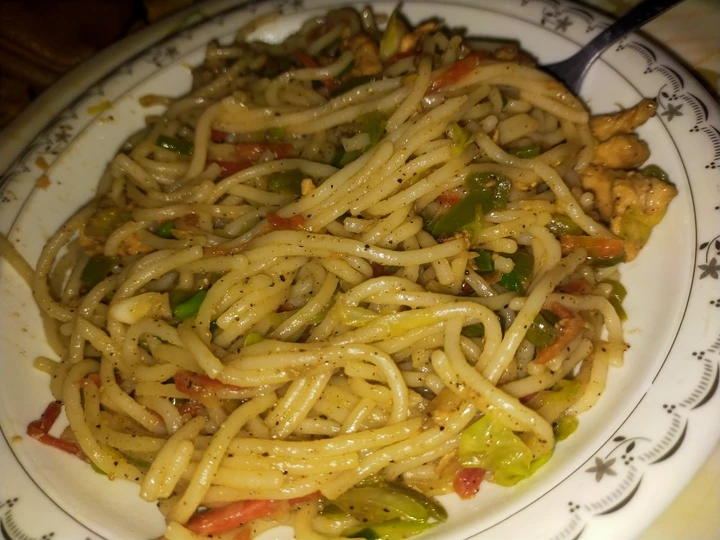 Easy Steps to Prepare Chicken Chow Mein the Awesome  You can take Joss in your mouth